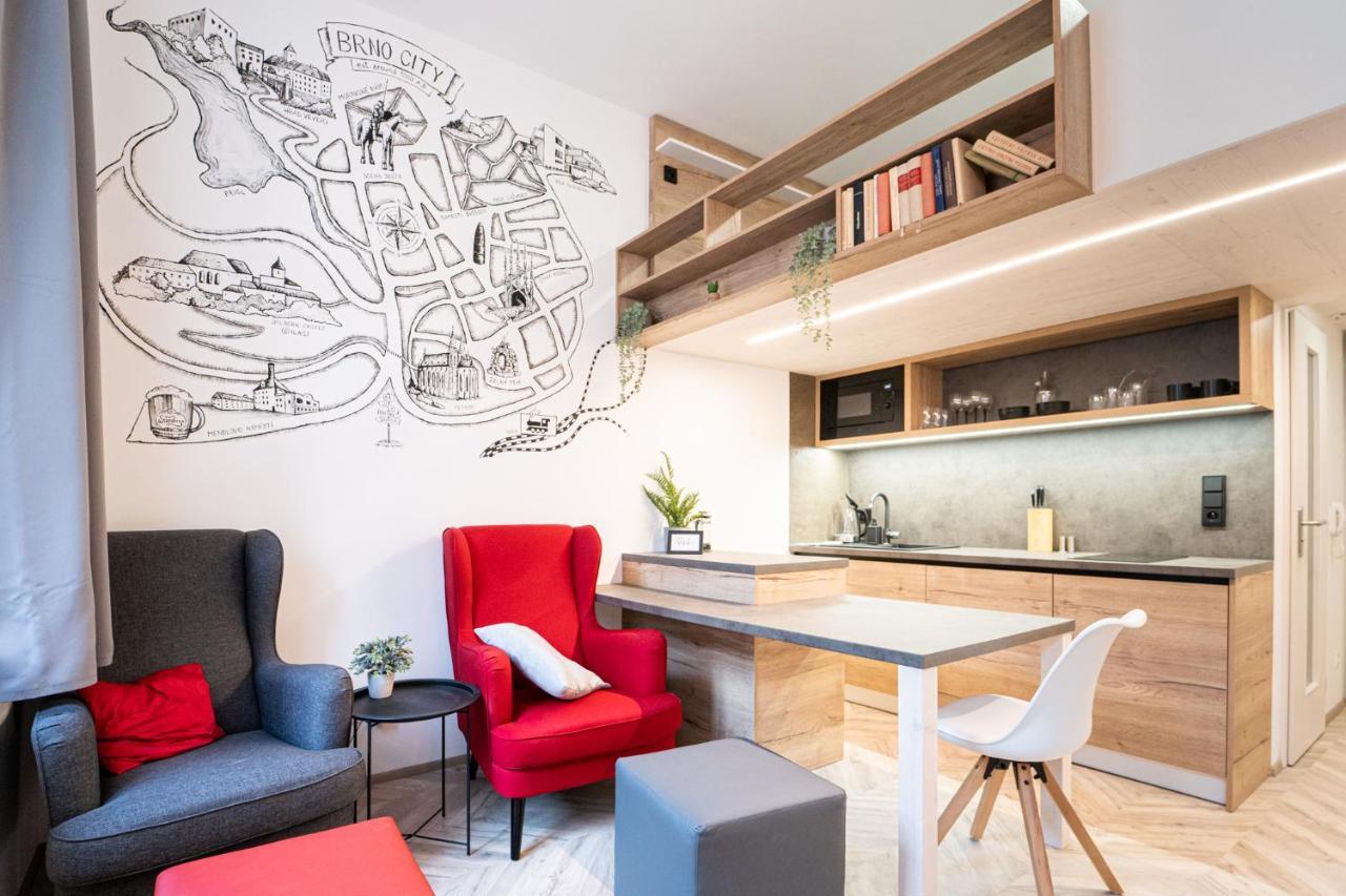 Brno City Apartment Near Malinovskeho Square Экстерьер фото