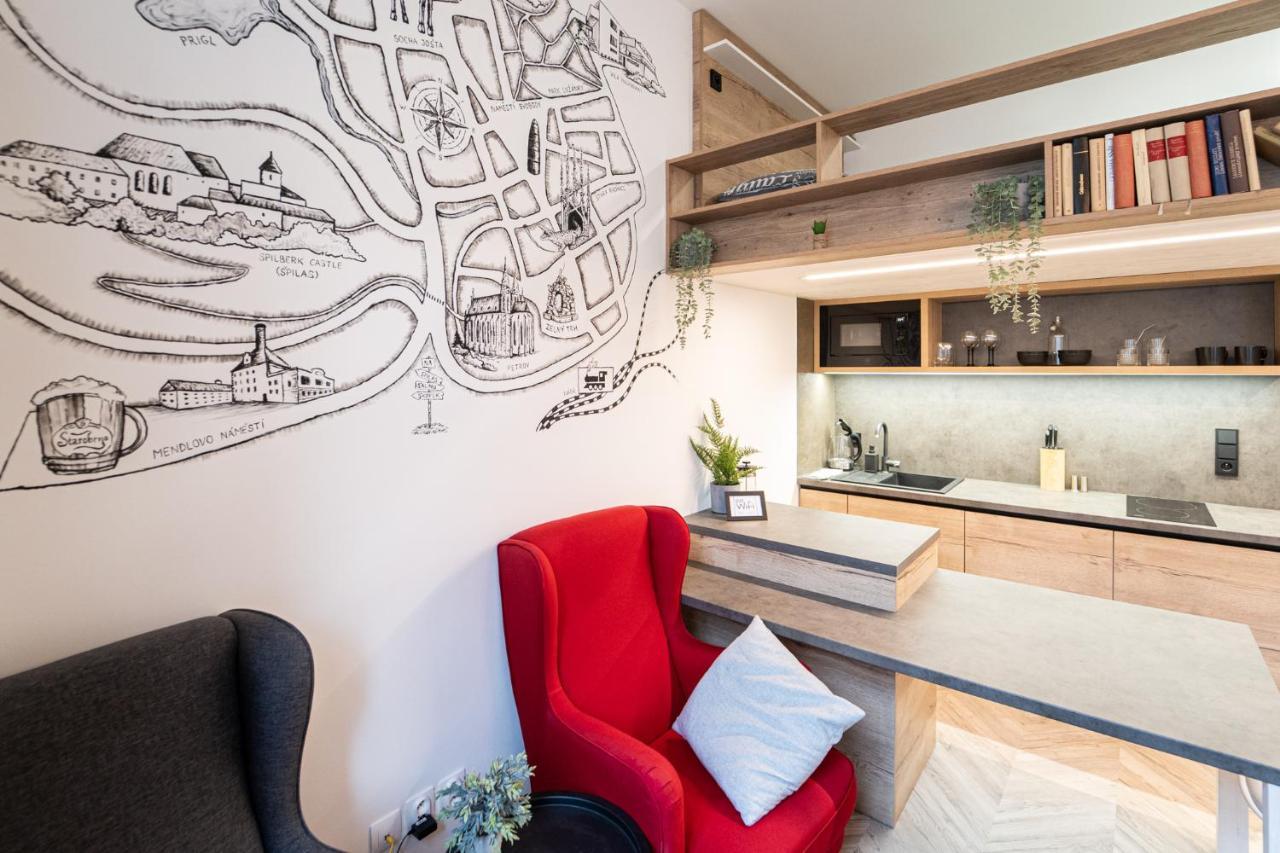 Brno City Apartment Near Malinovskeho Square Экстерьер фото