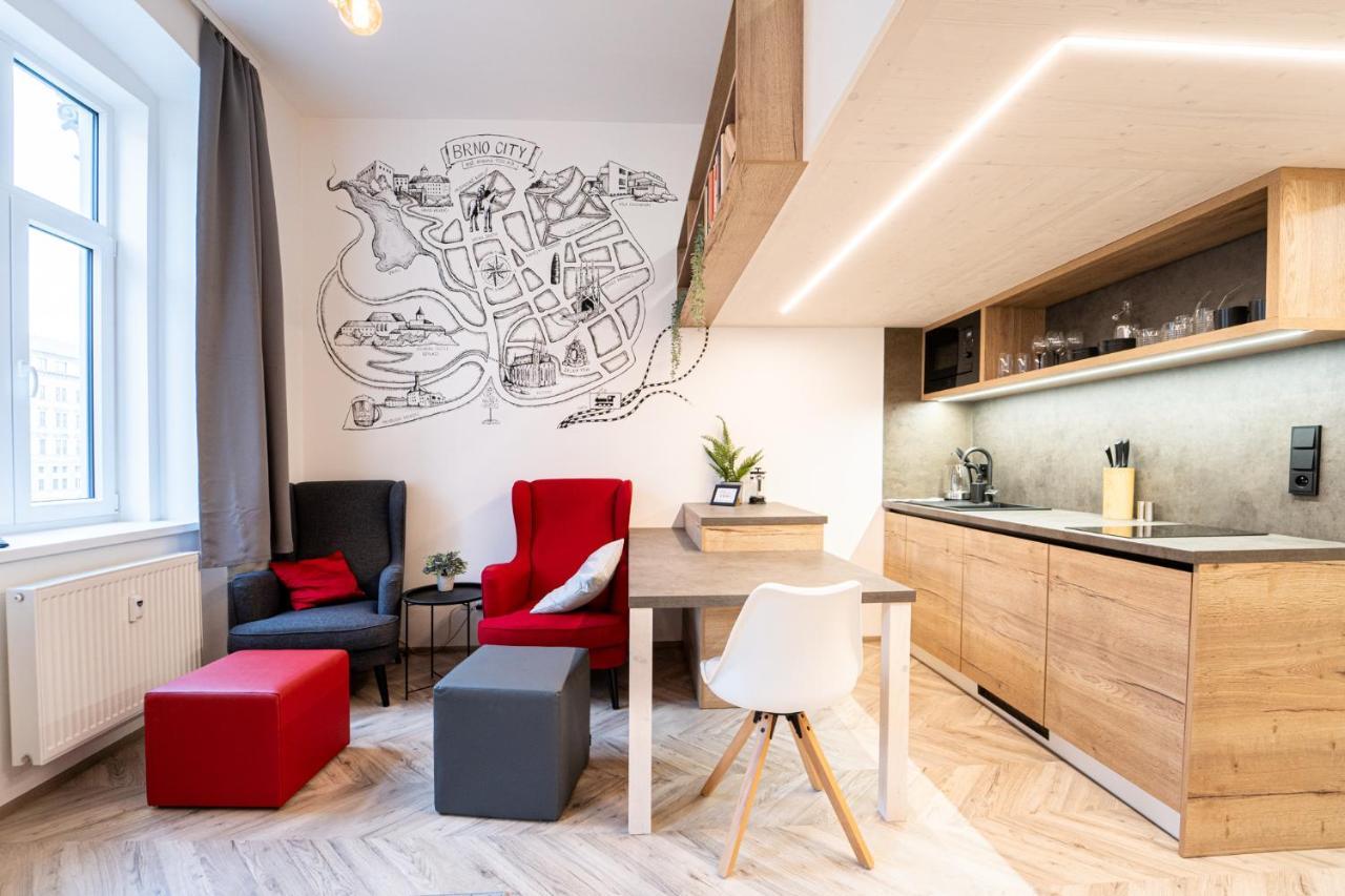 Brno City Apartment Near Malinovskeho Square Экстерьер фото